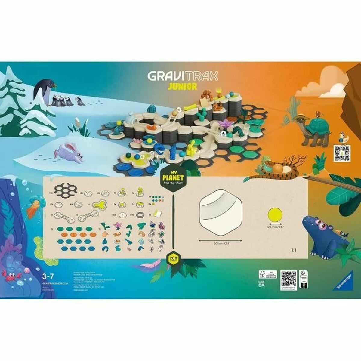 Set de Construcție Ravensburger Gravitrax Junior Multicolor