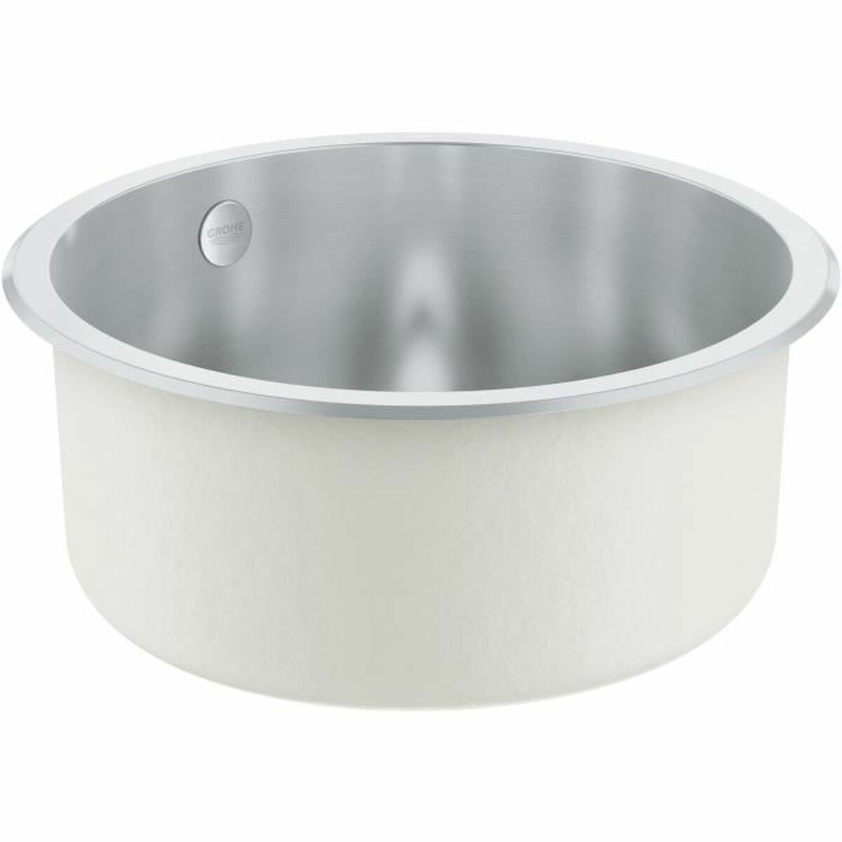 Chiuvetă cu O Cuvă Grohe K200 Gri