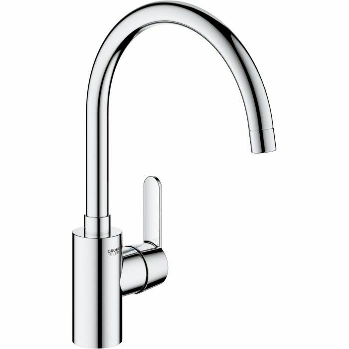 Kitchen Tap Grohe Get - 31494001 În formă de C Metal