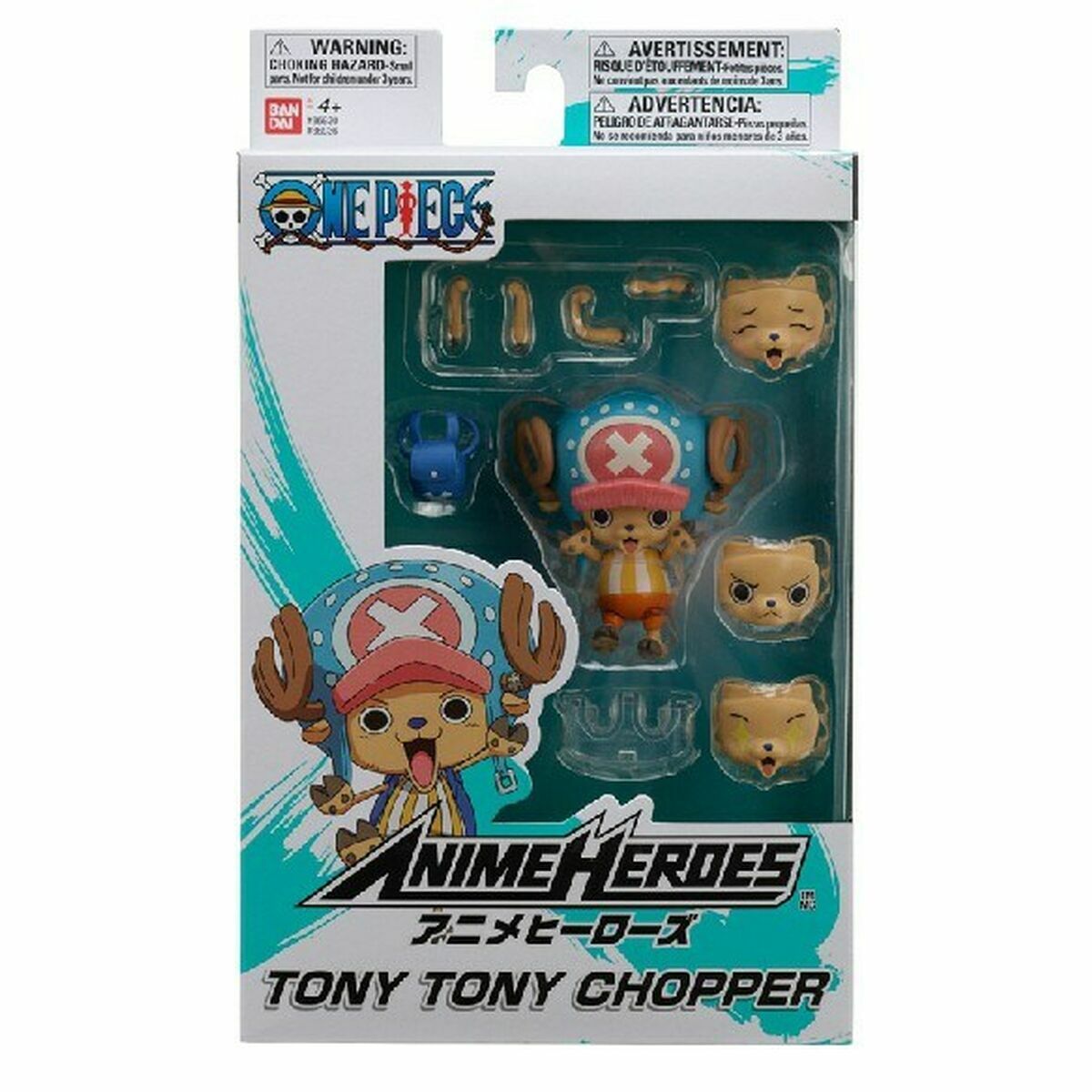 Figurine de Acțiune One Piece Bandai Anime Heroes: Tony Tony Chopper