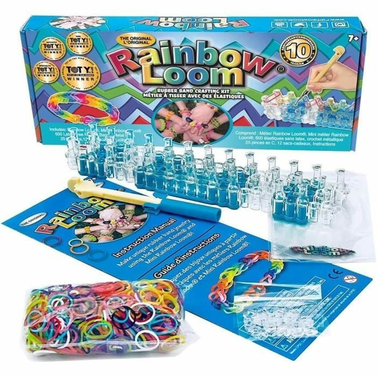 Kit de Creare Brățări Bandai Rainbow Moon Plastic