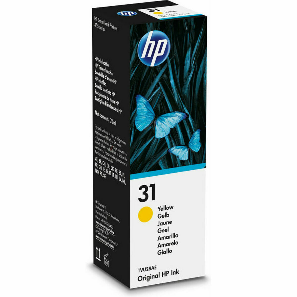 Toner pentru reîncărcare cartuș HP 1VU28AE Galben