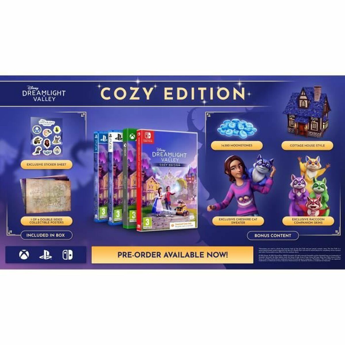 Joc video pentru Switch Disney Dreamlight Valley - Cozy Edition (FR) Cod de descărcare