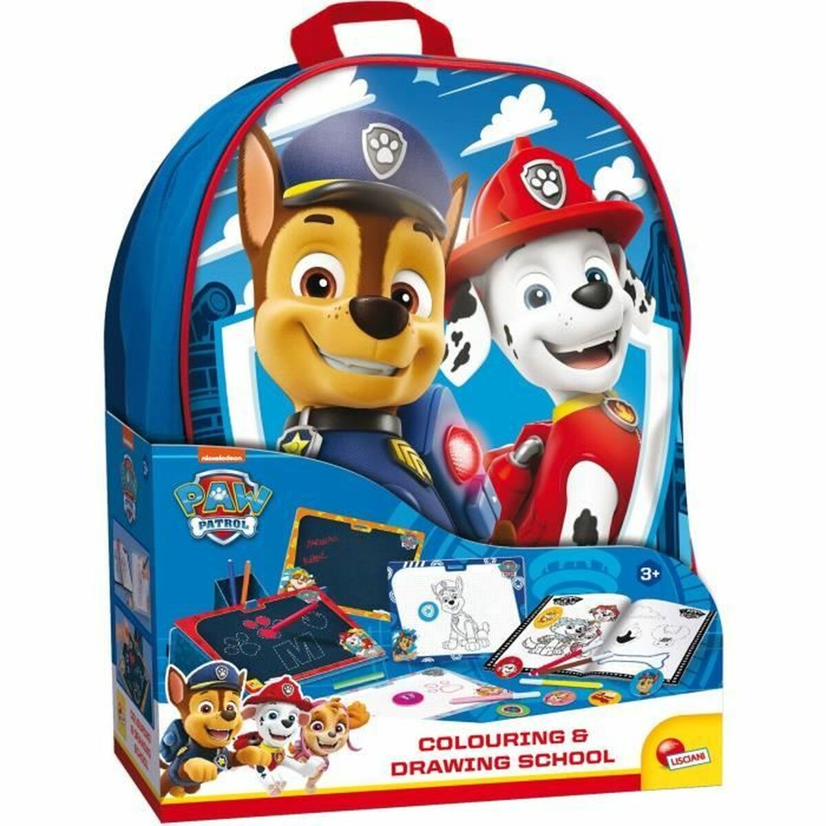 Cutie de Activități pentru Colorat Lisciani Giochi La Pat'Patrol Rucsac