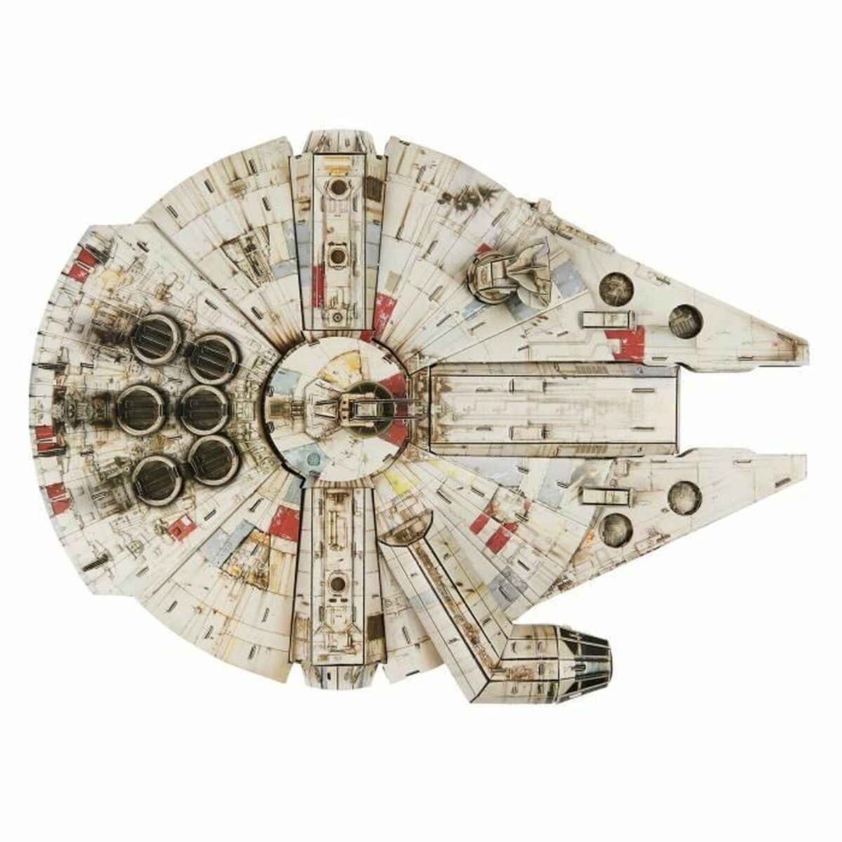 Set de Construcție Star Wars Millennium Falcon 223 piezas 43 x 31,4 x 22,4 cm Gri Multicolor