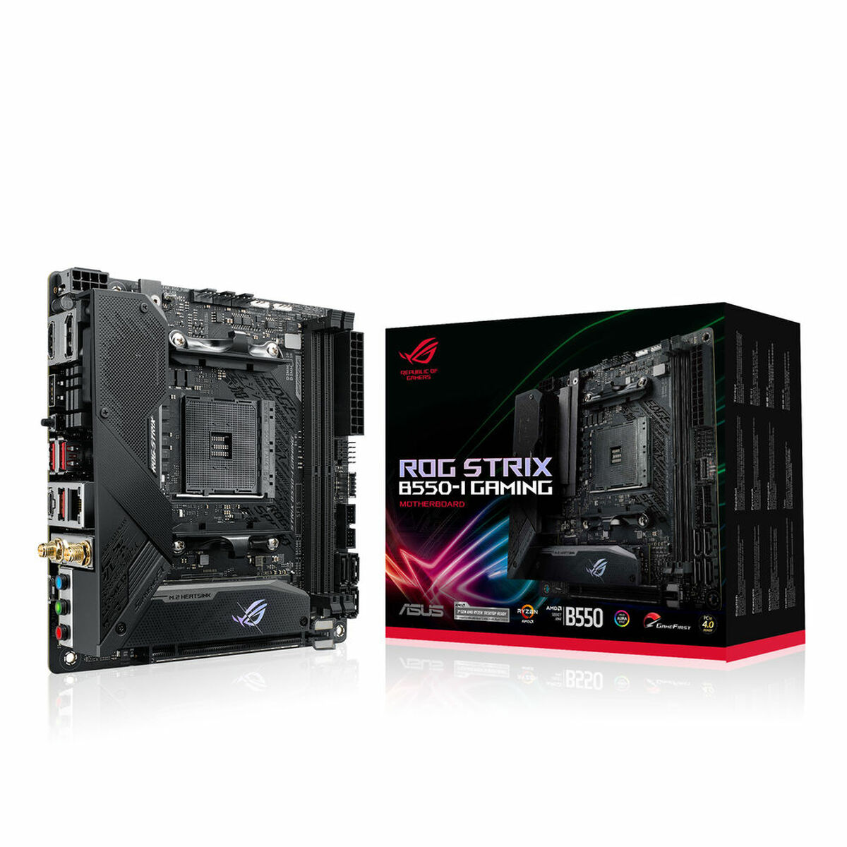 Placă de Bază Asus PRIME B550-PLUS ATX AM4     AMD B550 AMD AMD AM4