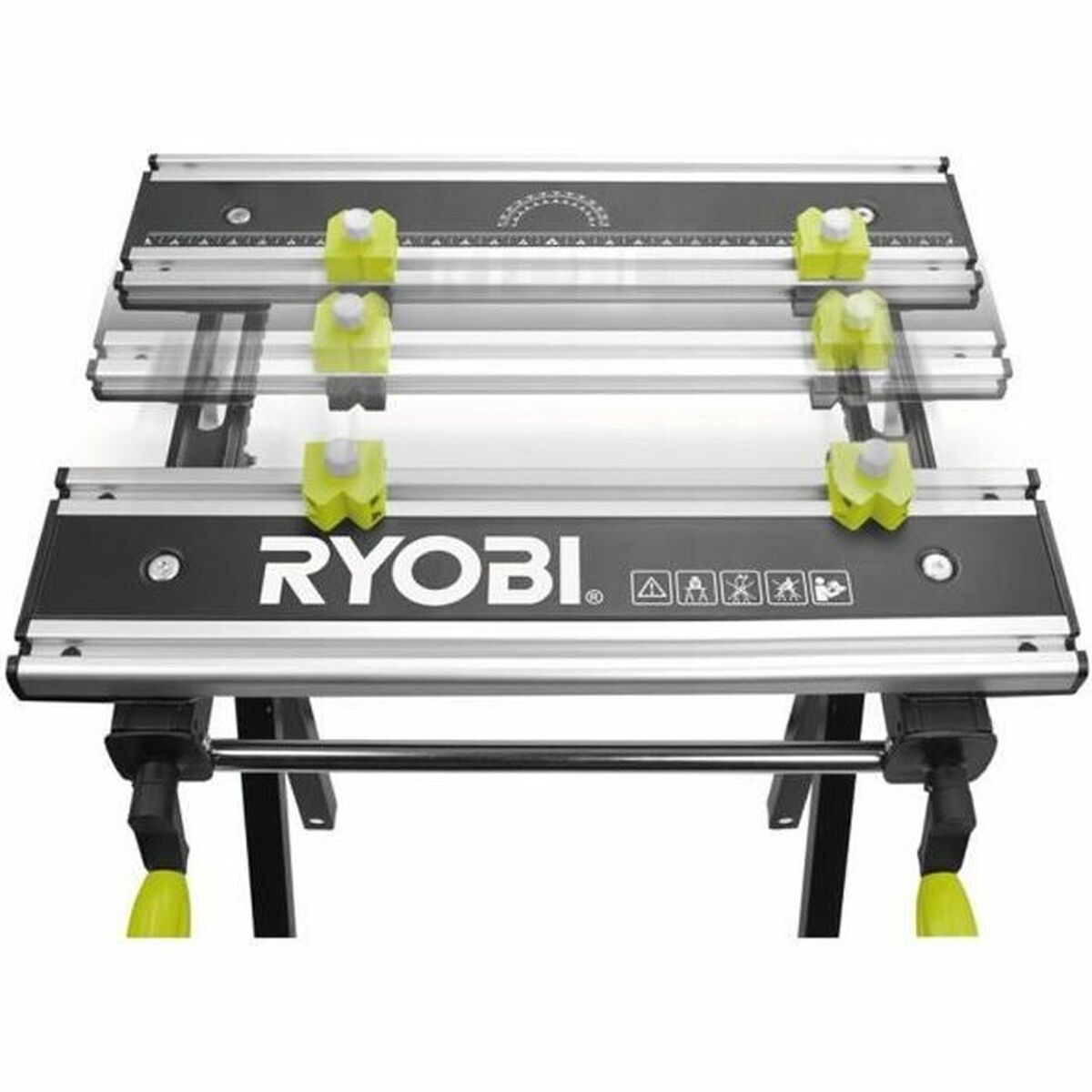 Masă de lucru Ryobi RWB03 Pliabil Reglabil Orientabil