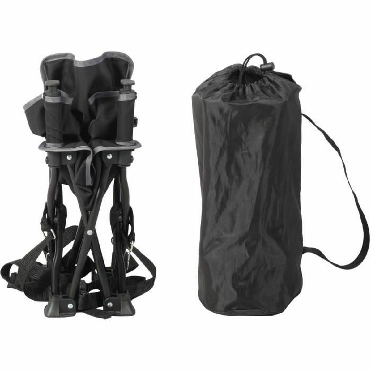 Scaun înalt Bambisol Negru Poliester