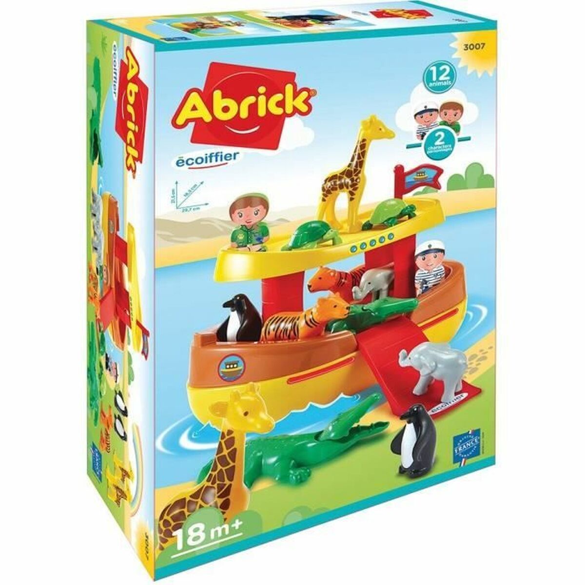 Playset Ecoiffier Noah's Ark 14 Piese