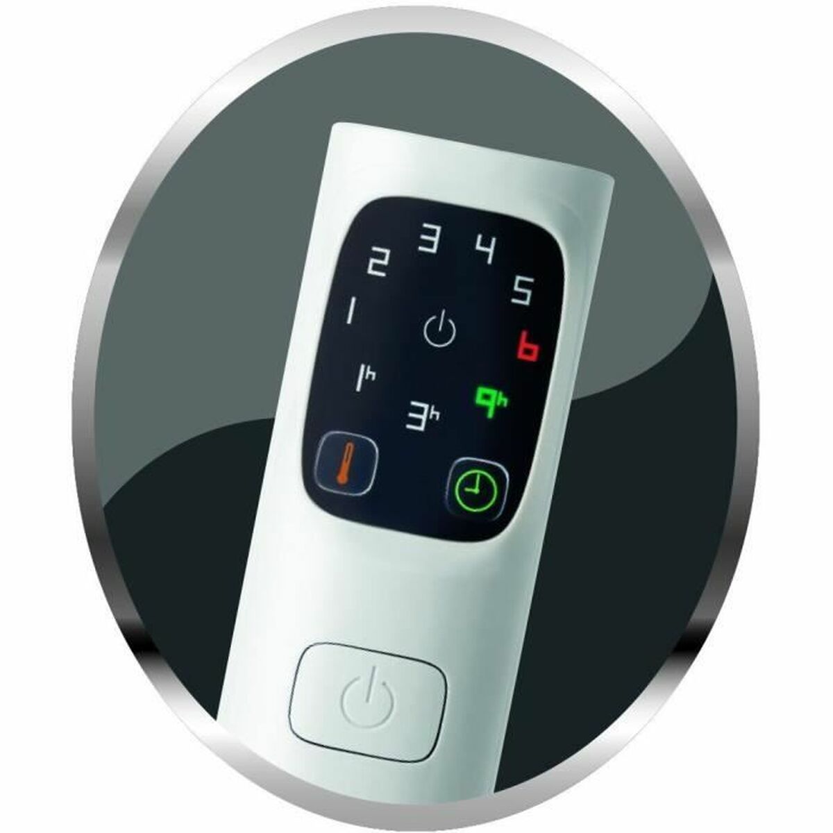 Pătură Electrică IMETEC 16775 Gri Alb/Gri