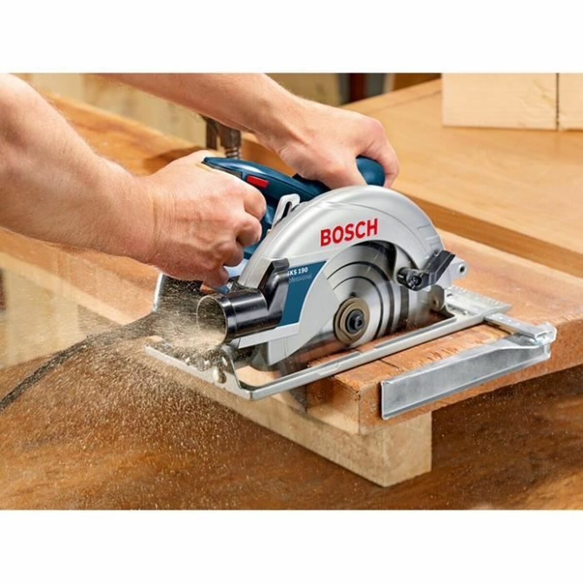 Fierăstrău circular BOSCH Professional GKS 190 1400 W 230 V 190 mm
