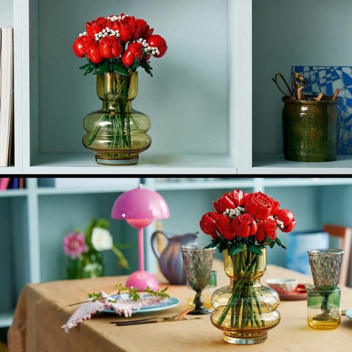 Set de Construcție Lego 10328 Bouquet of Roses Multicolor 822 Piese