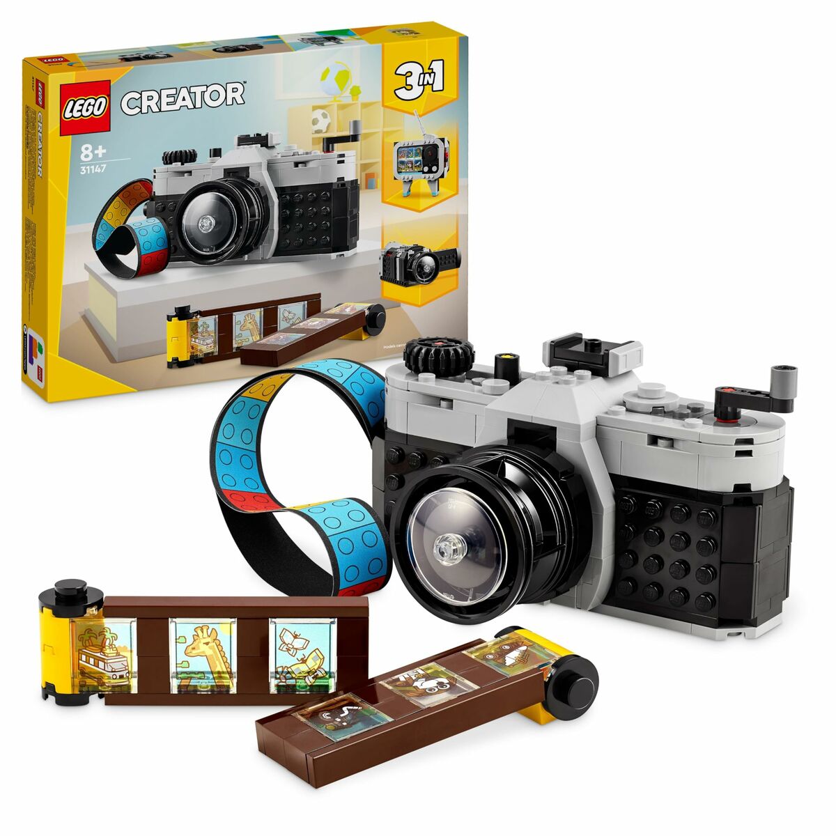 Set de Construcție Lego 31147 Creator Retro Camera Multicolor