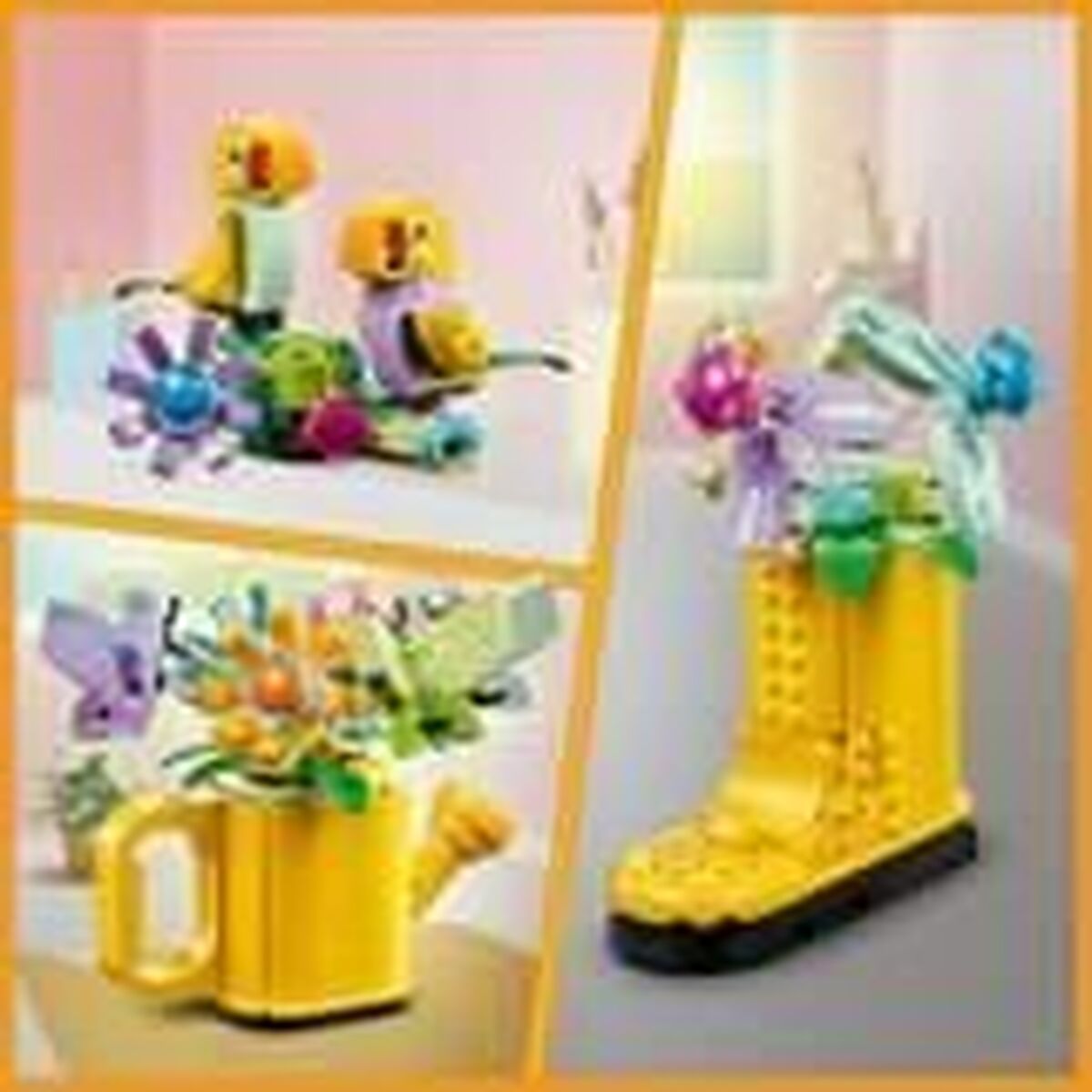Set de Construcție Lego 31149 Creator 3in1 Flowers in the Watering Can Multicolor