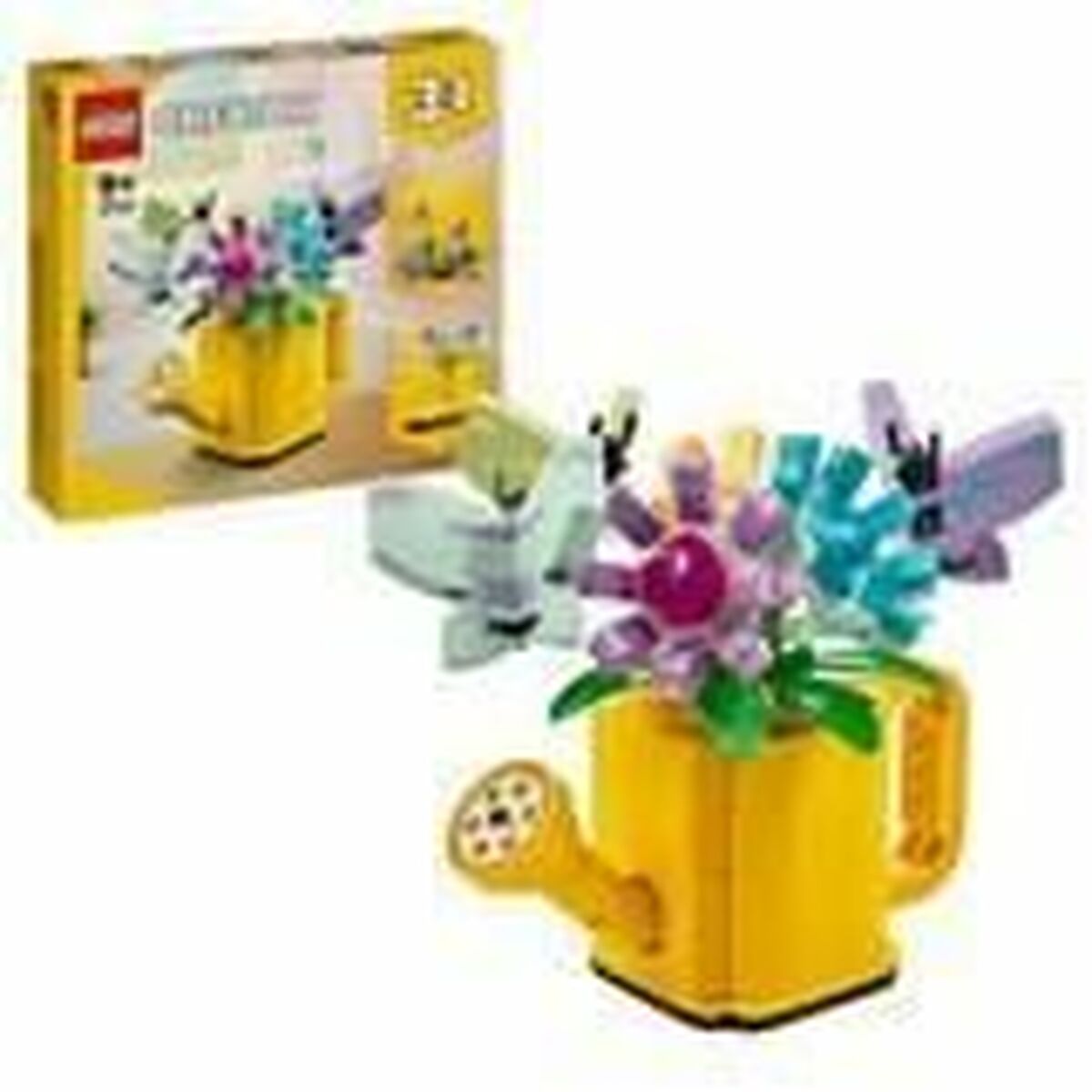 Set de Construcție Lego 31149 Creator 3in1 Flowers in the Watering Can Multicolor