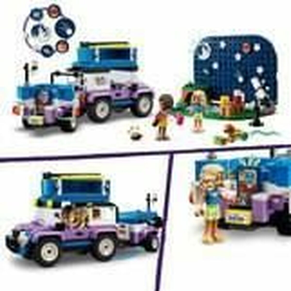 Set de Construcție Lego 42603 Friends Stargazing Campervan Multicolor