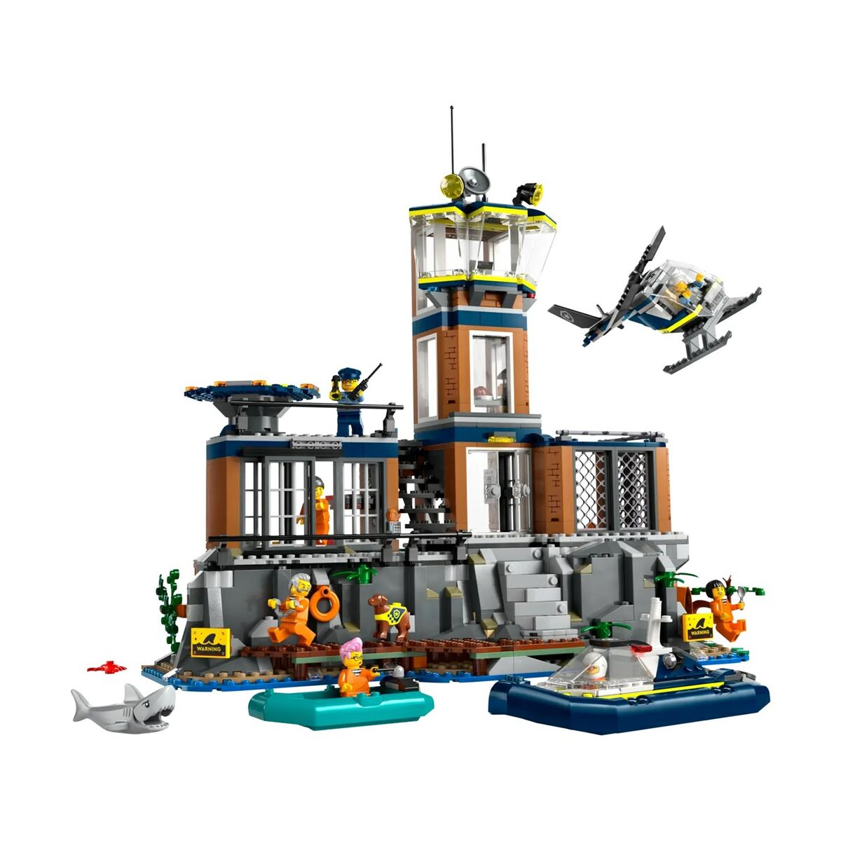 Set de Construcție Lego 60419 Police Station Island Multicolor 980 Piese