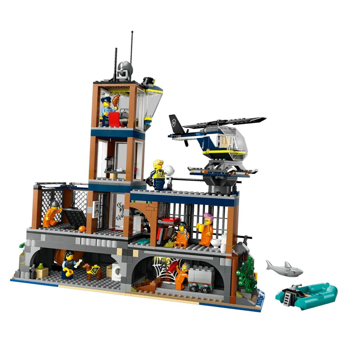 Set de Construcție Lego 60419 Police Station Island Multicolor 980 Piese