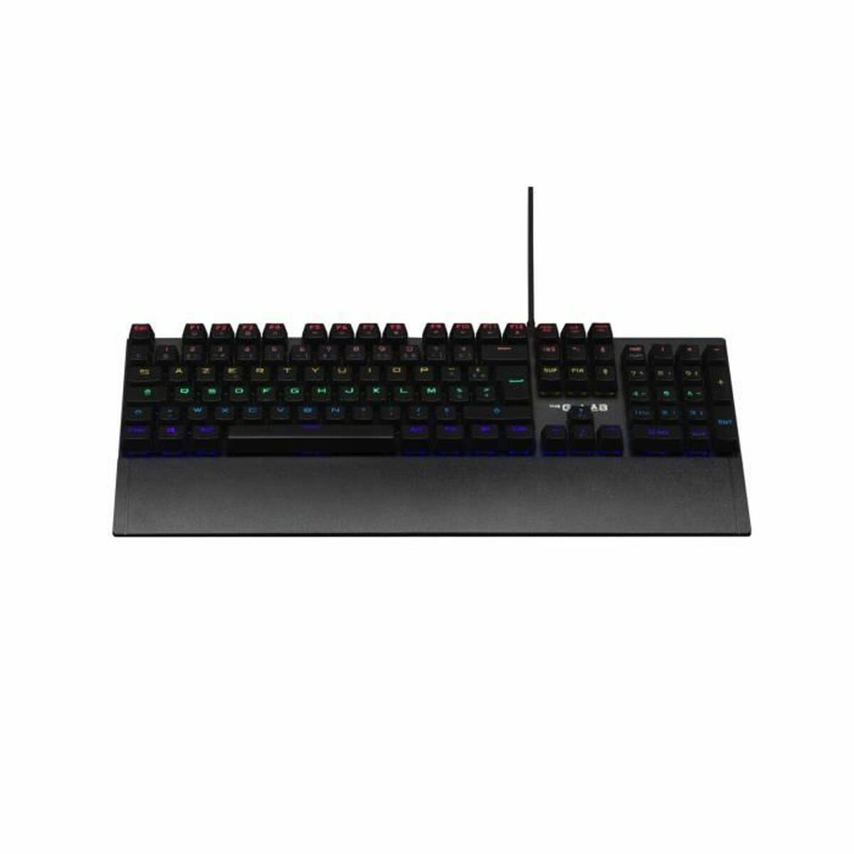 Tastatură Bluetooth The G-Lab AZERTY Negru Franceză