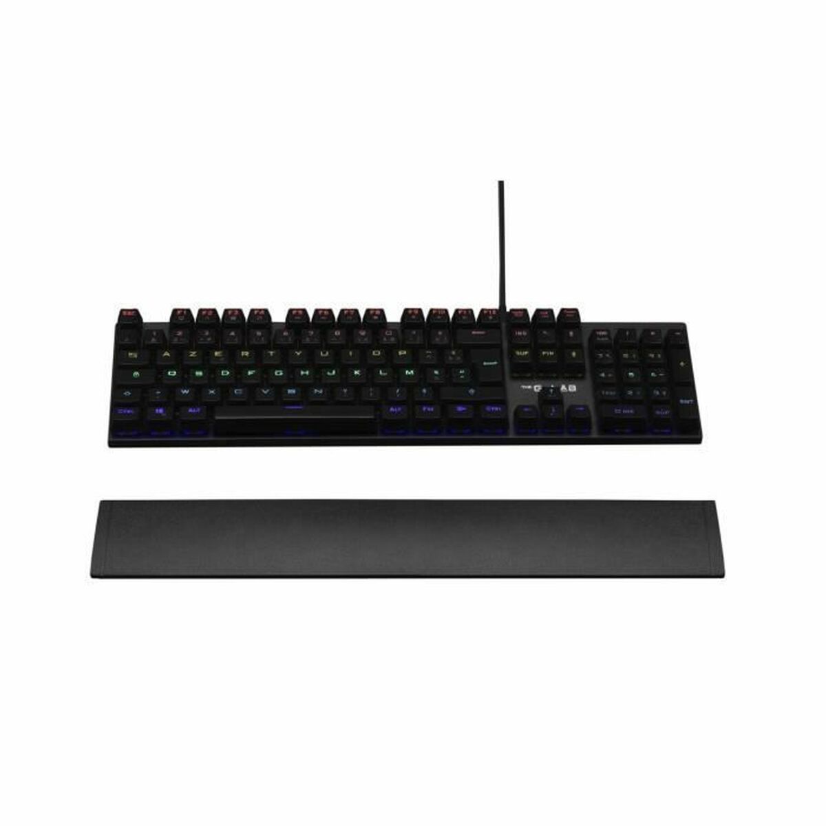 Tastatură Bluetooth The G-Lab AZERTY Negru Franceză