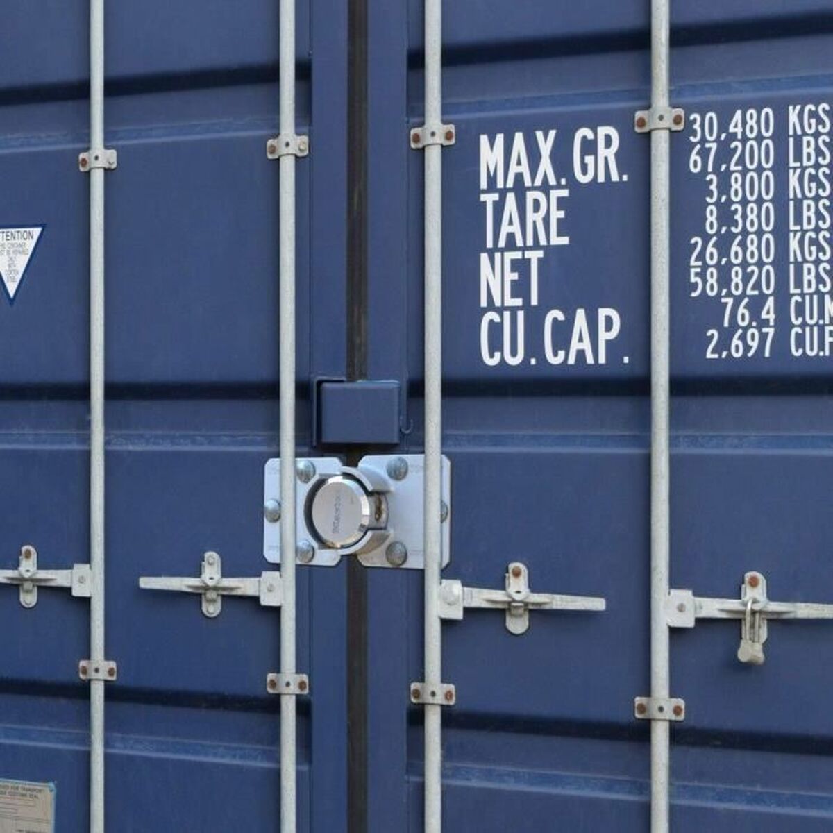 Lacăt cu cheie Master Lock Zinc Dreptunghiular (4 Unități)