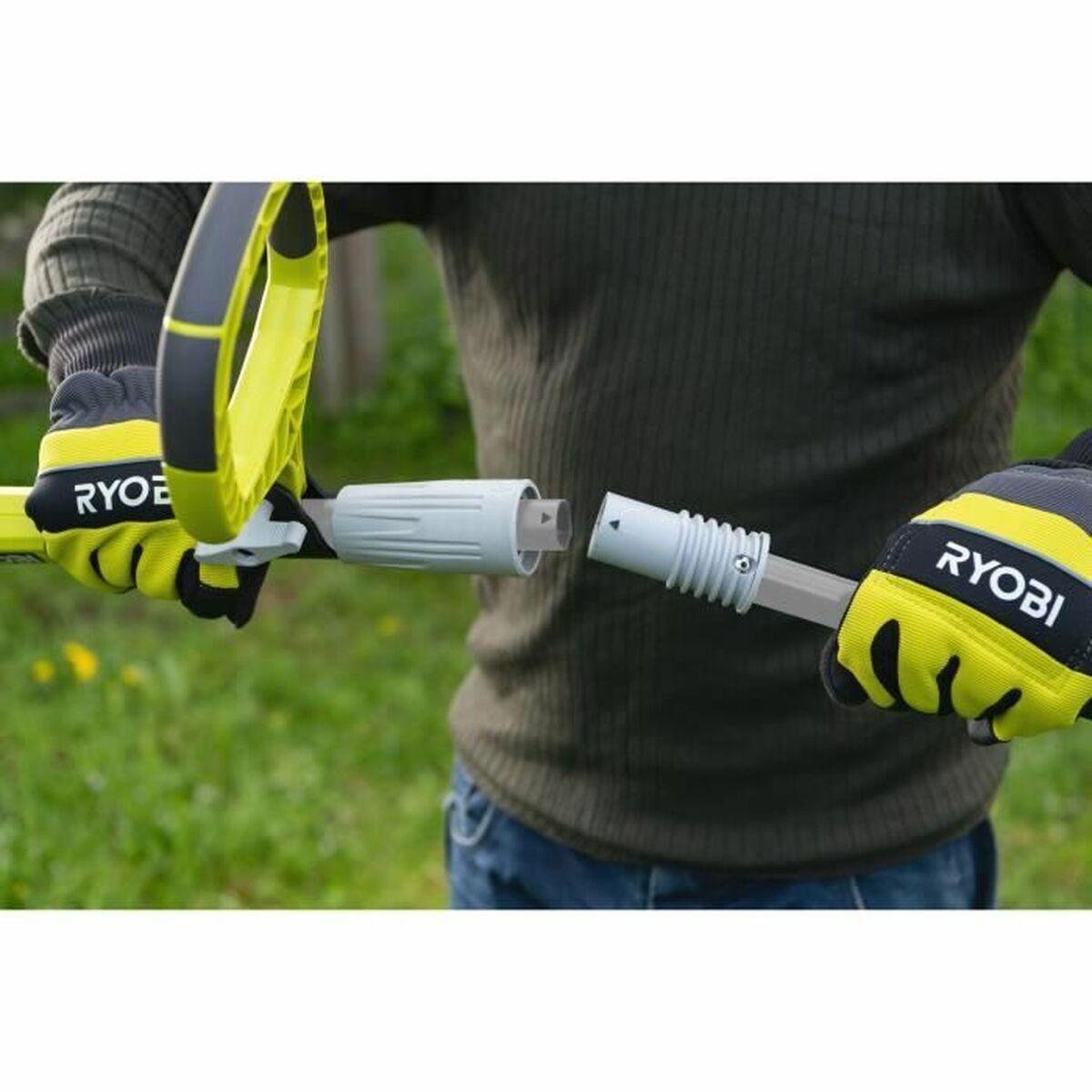 Mașină de tuns iarba electrică extensibilă Ryobi 36 V 25 cm 15º