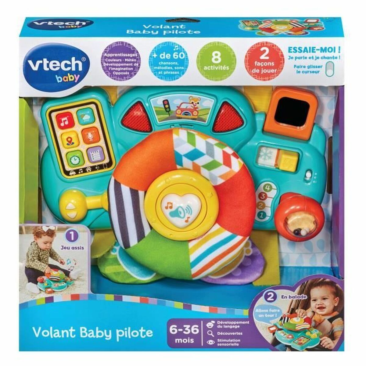 Jucărie educațională Vtech Baby Volant Baby Pilote (FR)