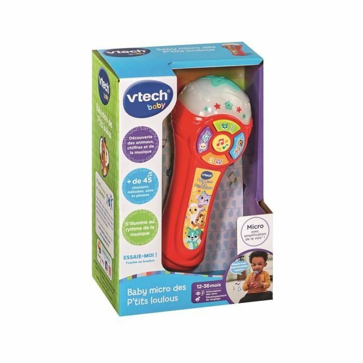 Jucărie educațională Vtech Baby Baby micro des P´tits lolous (FR)