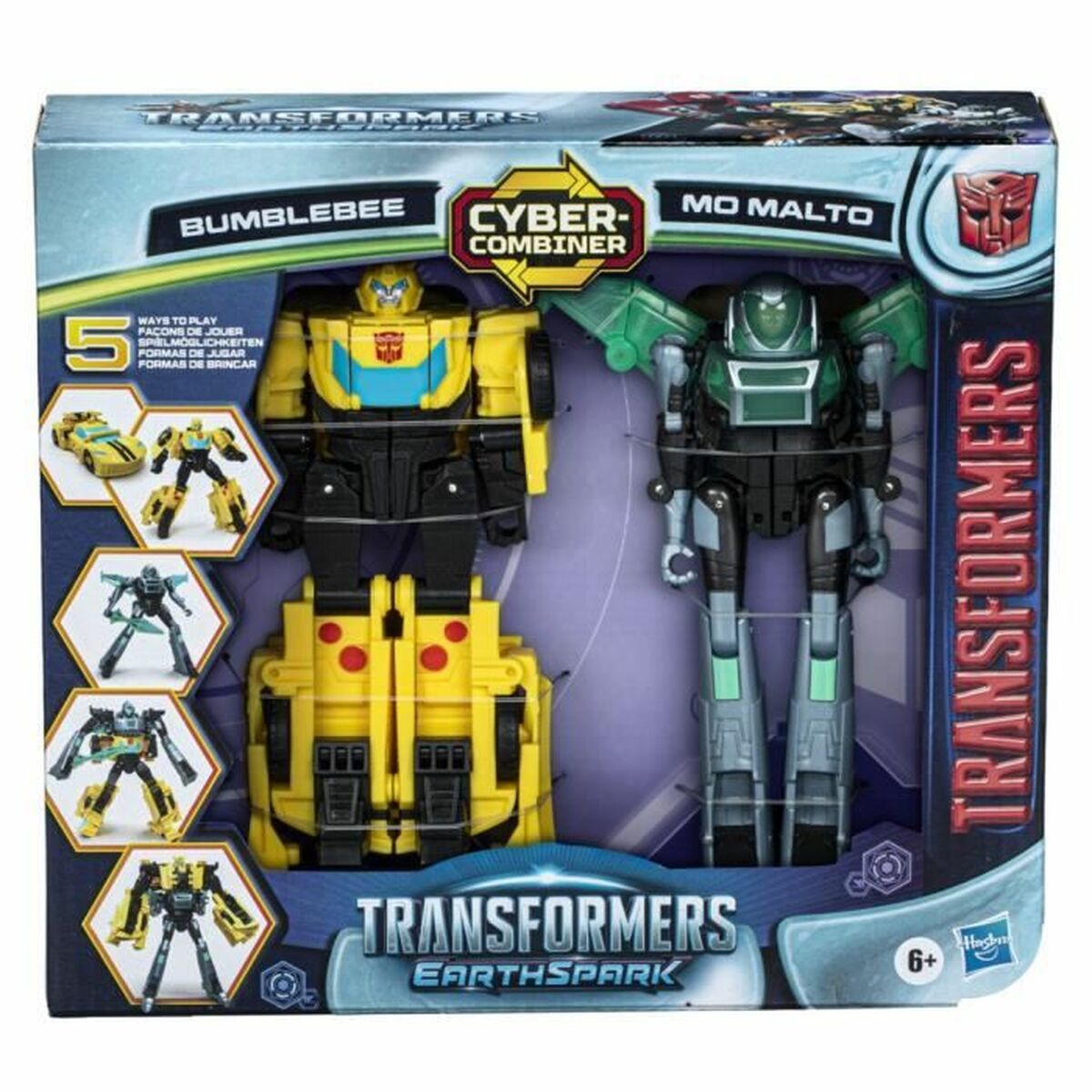 Figurine de Acțiune Hasbro Cyber-Combiner Bumblebee et Mo Malto