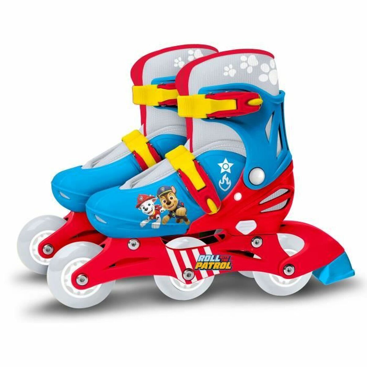 Patine cu Rotile The Paw Patrol Albastru Roșu