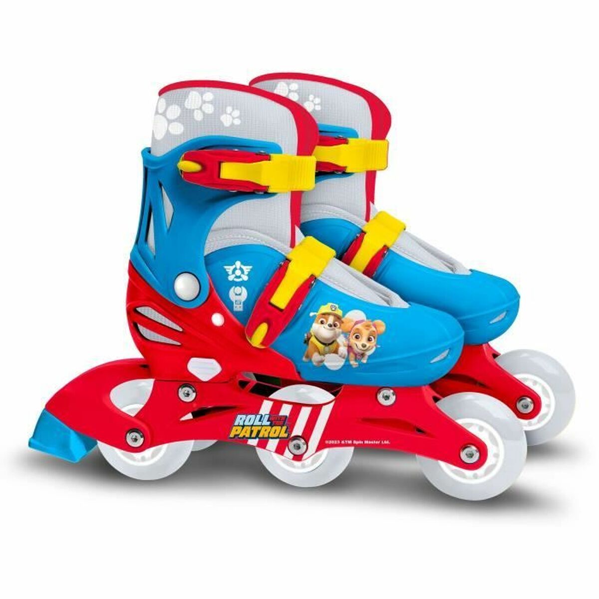 Patine cu Rotile The Paw Patrol Albastru Roșu