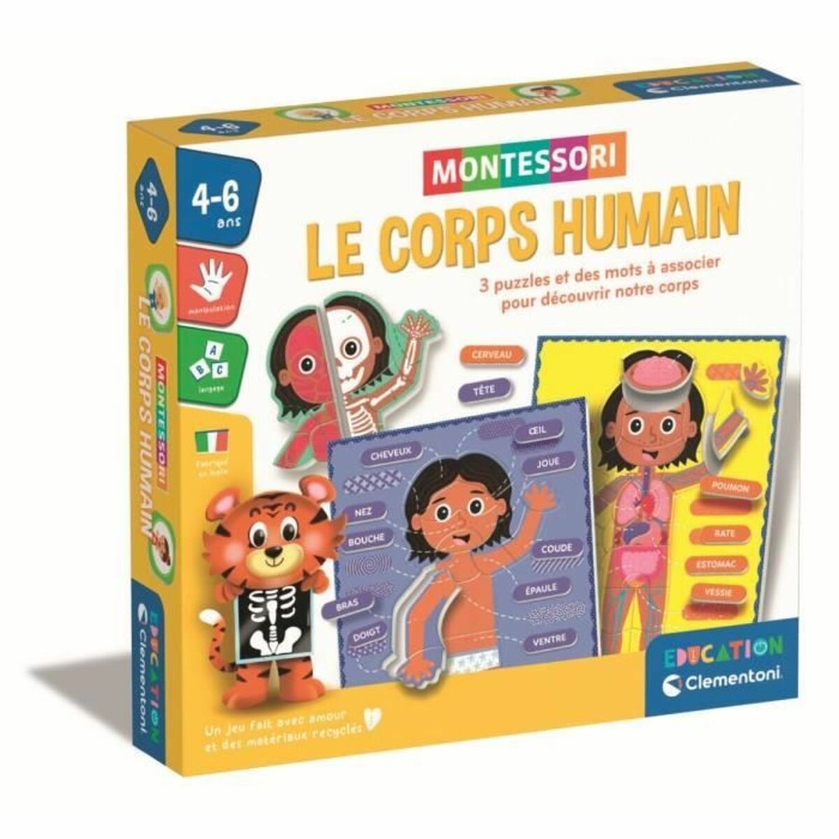 Joc Educativ Clementoni Le Corps Humain (FR)