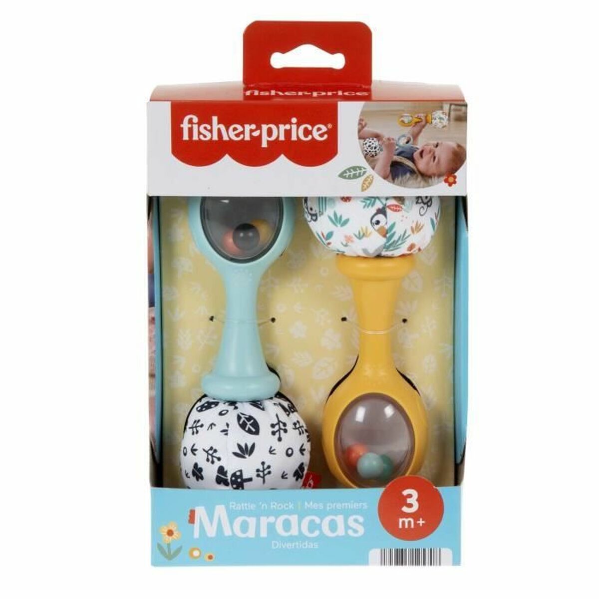 Zornăitoare Fisher-Price MES PREMIERES MARACAS 2 Piese