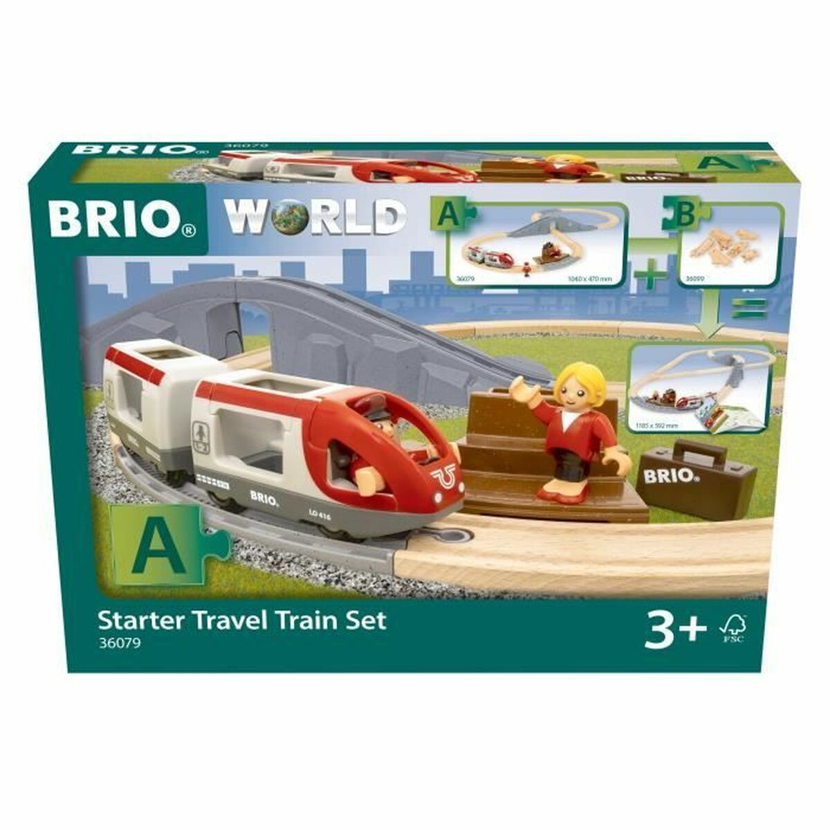 Accesorii Brio StarterTravel train set