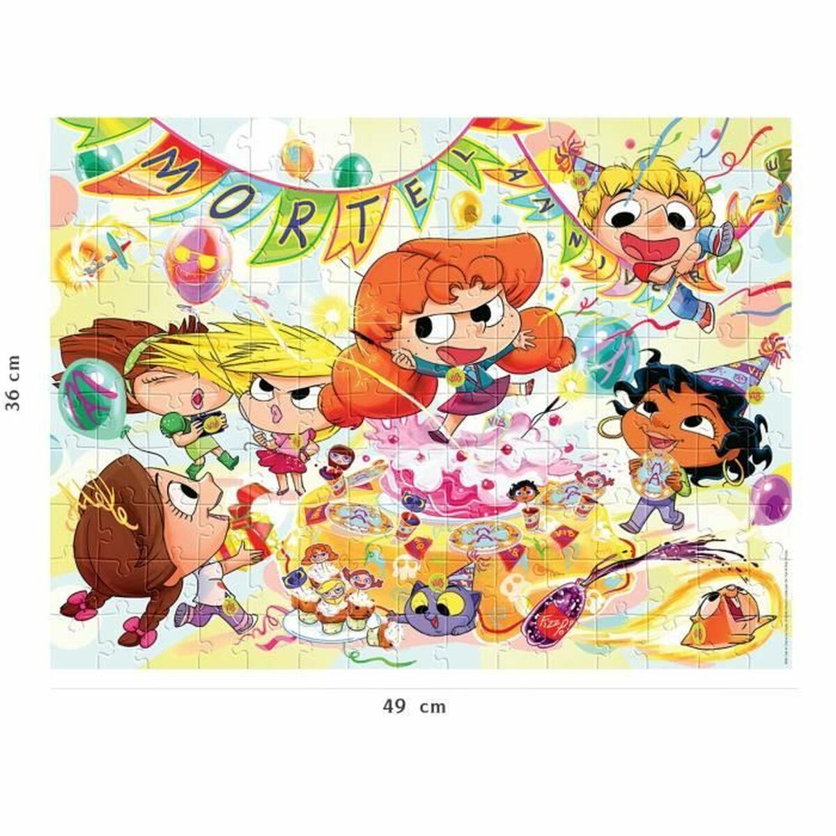 Puzzle Nathan Nathan Mortel Anniversaire Mortelle Adèle 150 Piese