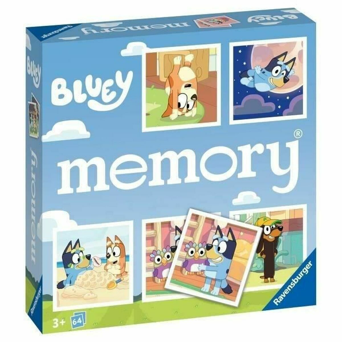 Joc de Masă Ravensburger Grand memory® Bluey
