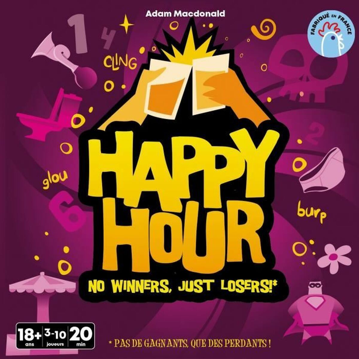 Joc de Masă Asmodee Happy Hour (FR)