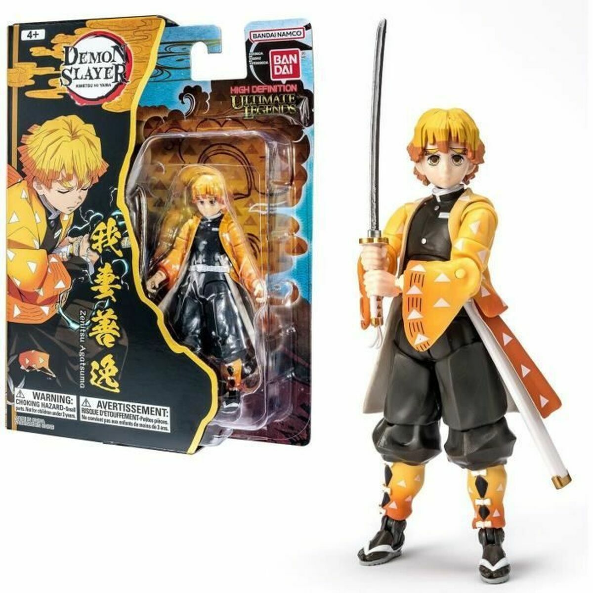 Figura îmbinată Bandai Demon Slayer Zenitsu Agatsuma