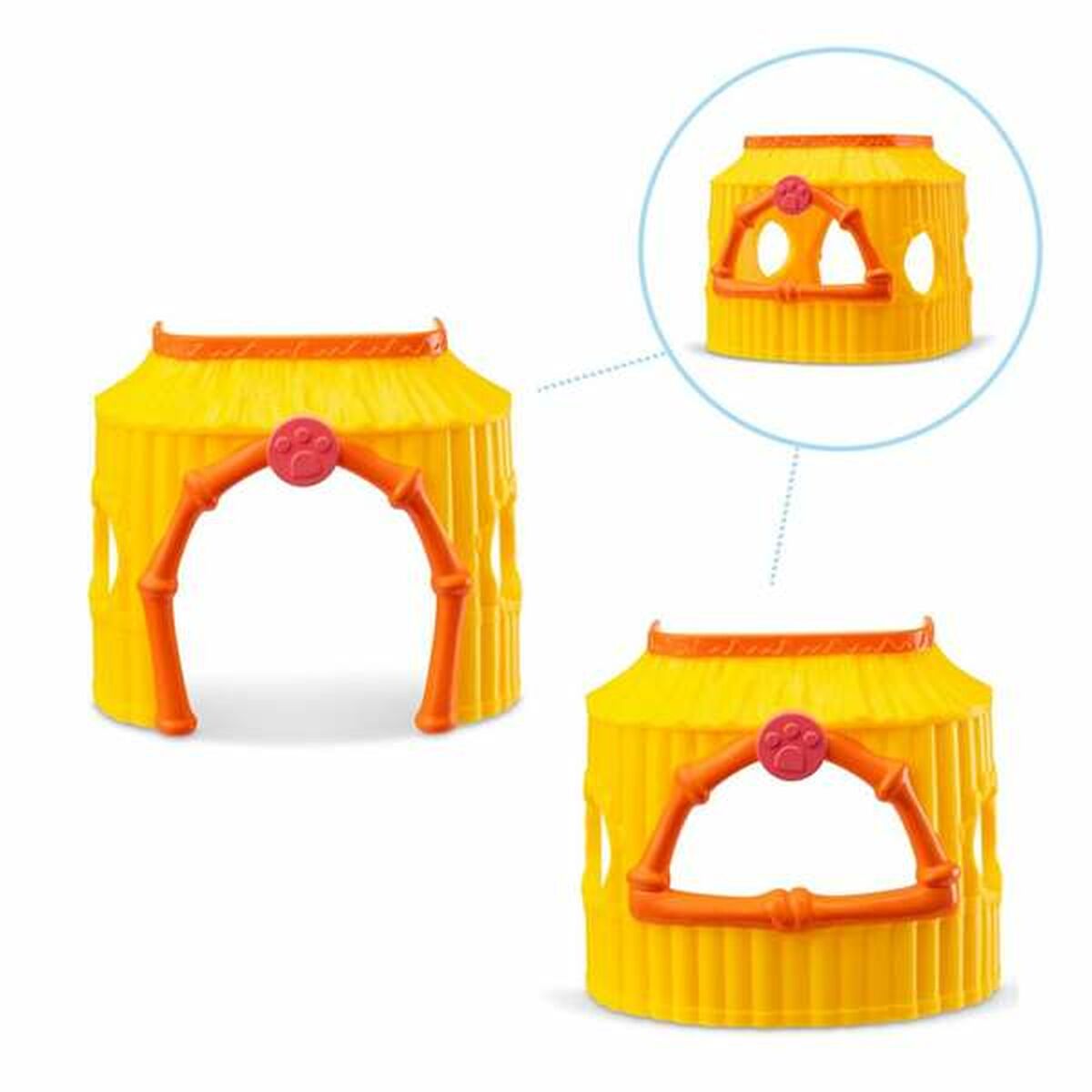 Playset Bandai Littlest Pet Shop 8 Piese