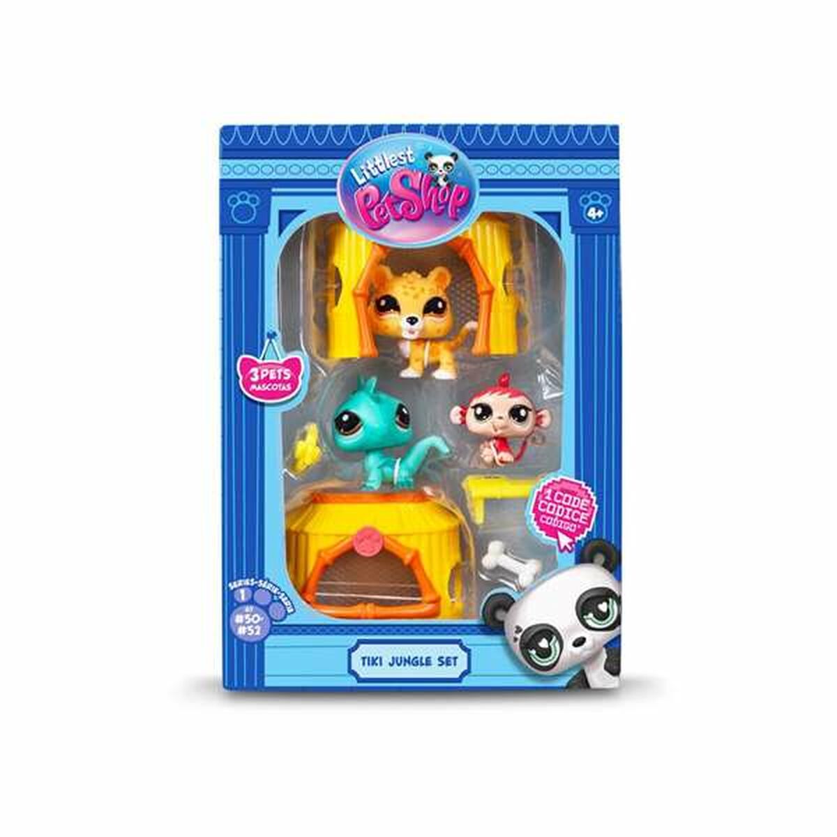 Playset Bandai Littlest Pet Shop 8 Piese