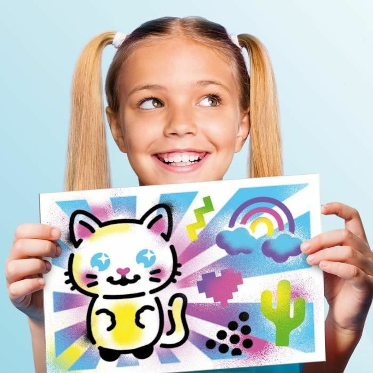 Set de Lucru Manual Canal Toys Airbrush Art Alb Plastic