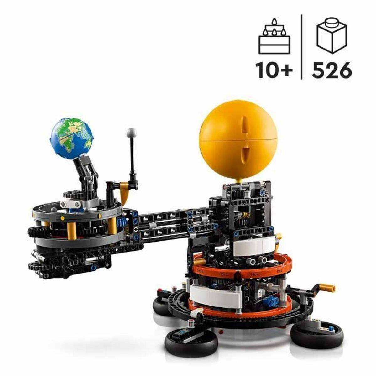 Set de Construcție Lego Technic 42179 Planet Earth and Moon in Orbit Multicolor