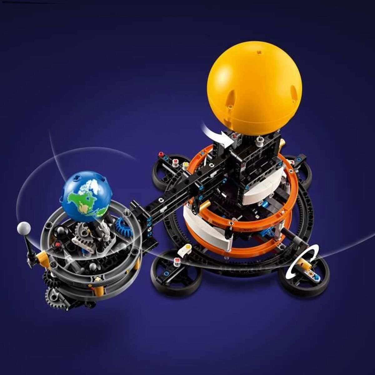 Set de Construcție Lego Technic 42179 Planet Earth and Moon in Orbit Multicolor