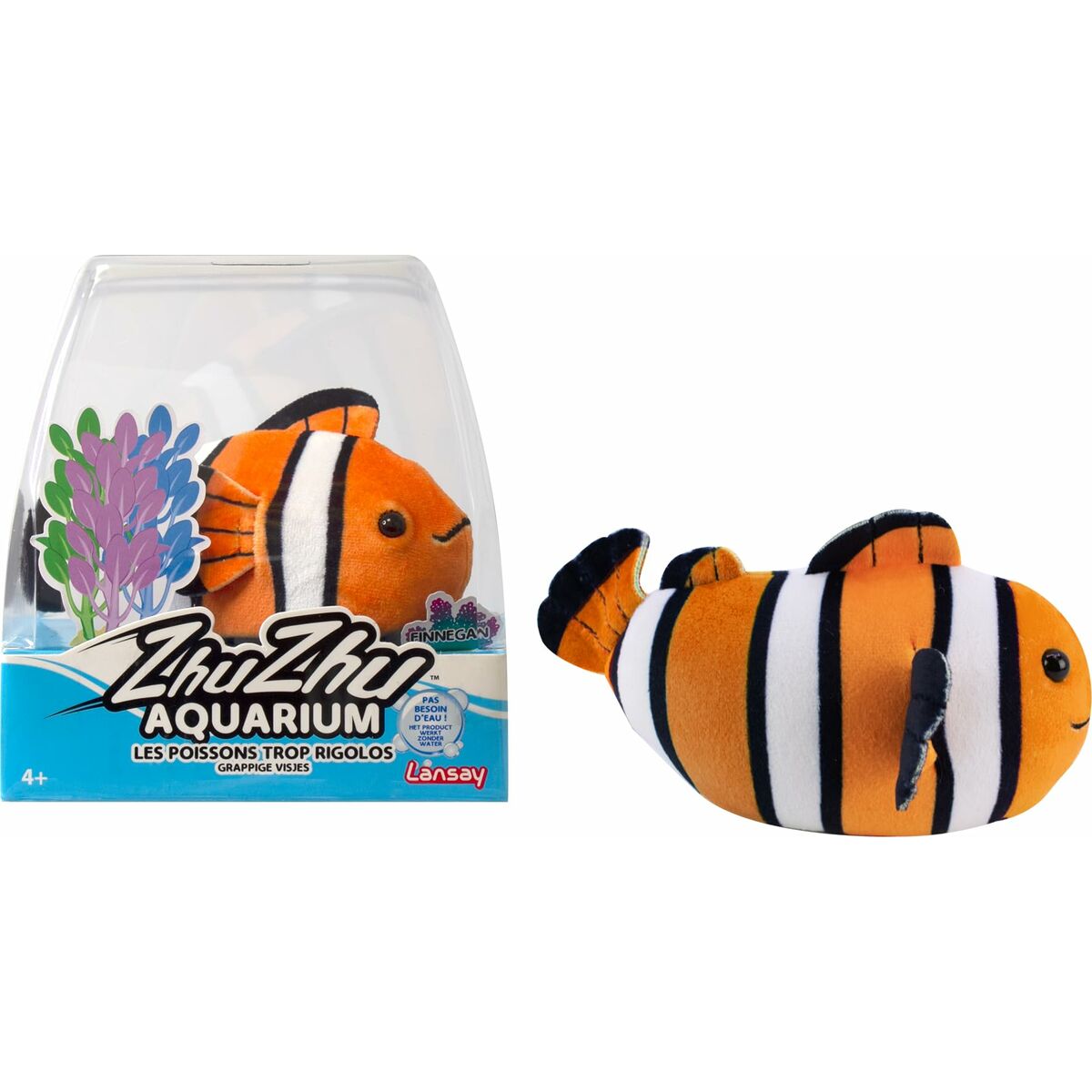 Jucării Lansay Zhu Zhu Aquarium Moon Le Poisson Clown
