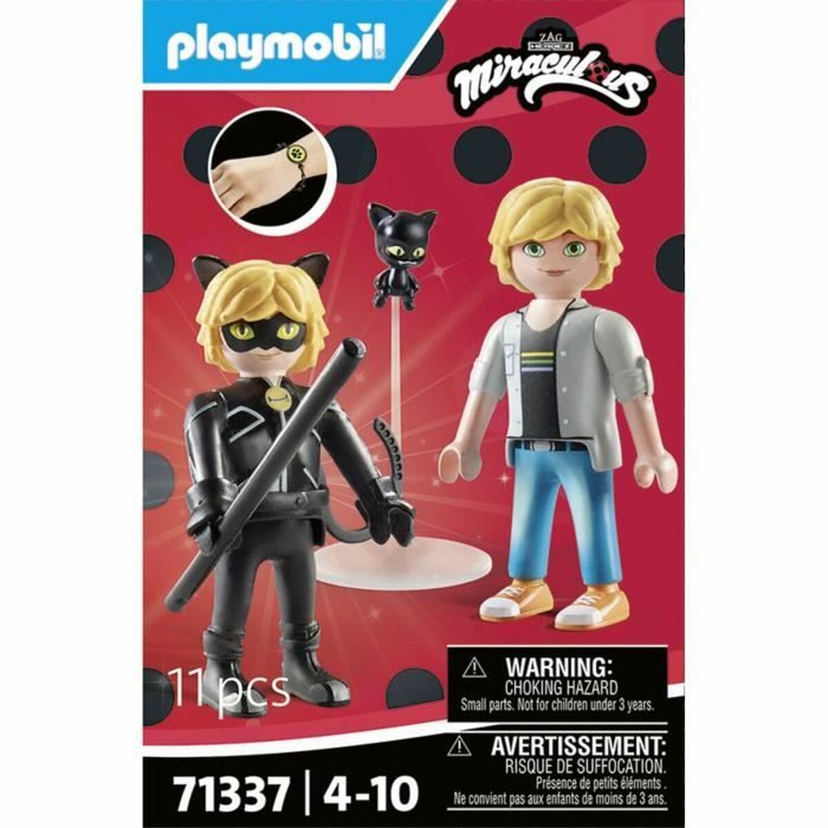Playset Playmobil 71337 Miraculous 11 Piese