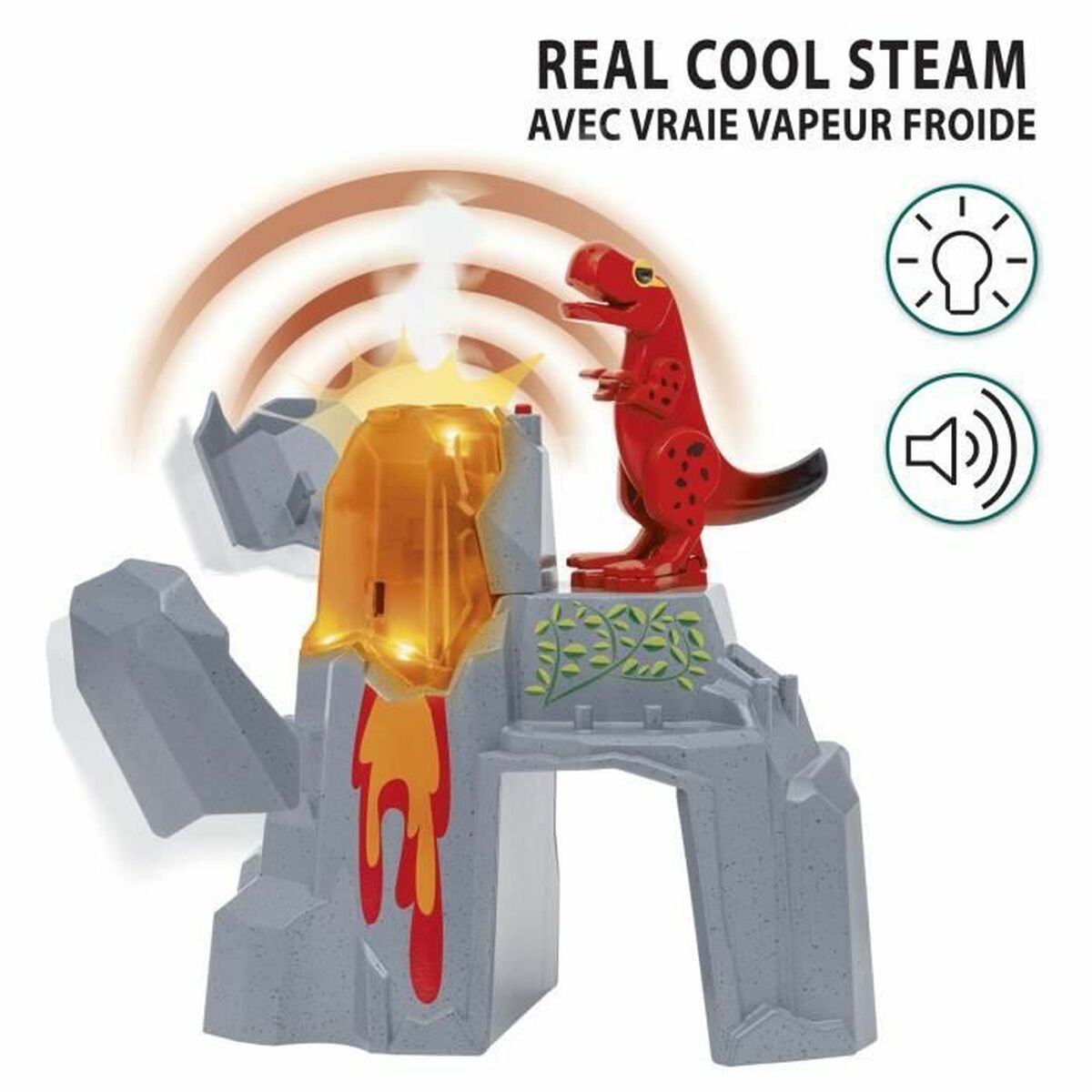 Figurine de Acțiune Brio 36092 Dinosaur Erupting Volcano