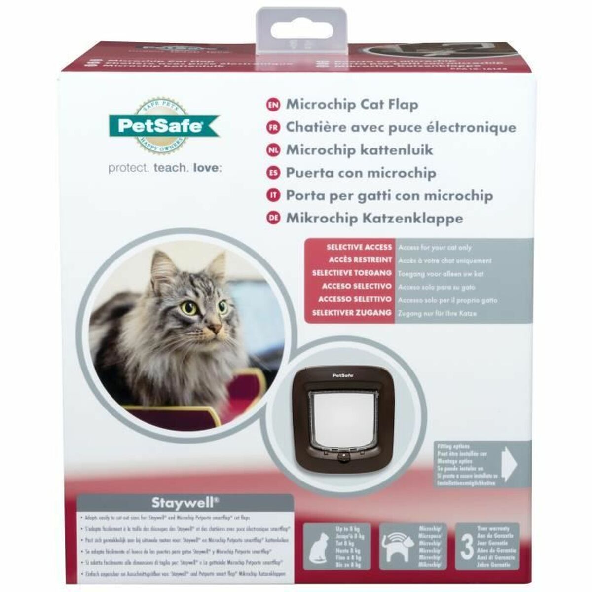 Ușiță pentru pisică PetSafe PPA19-16811 Maro 22 x 23,9 cm