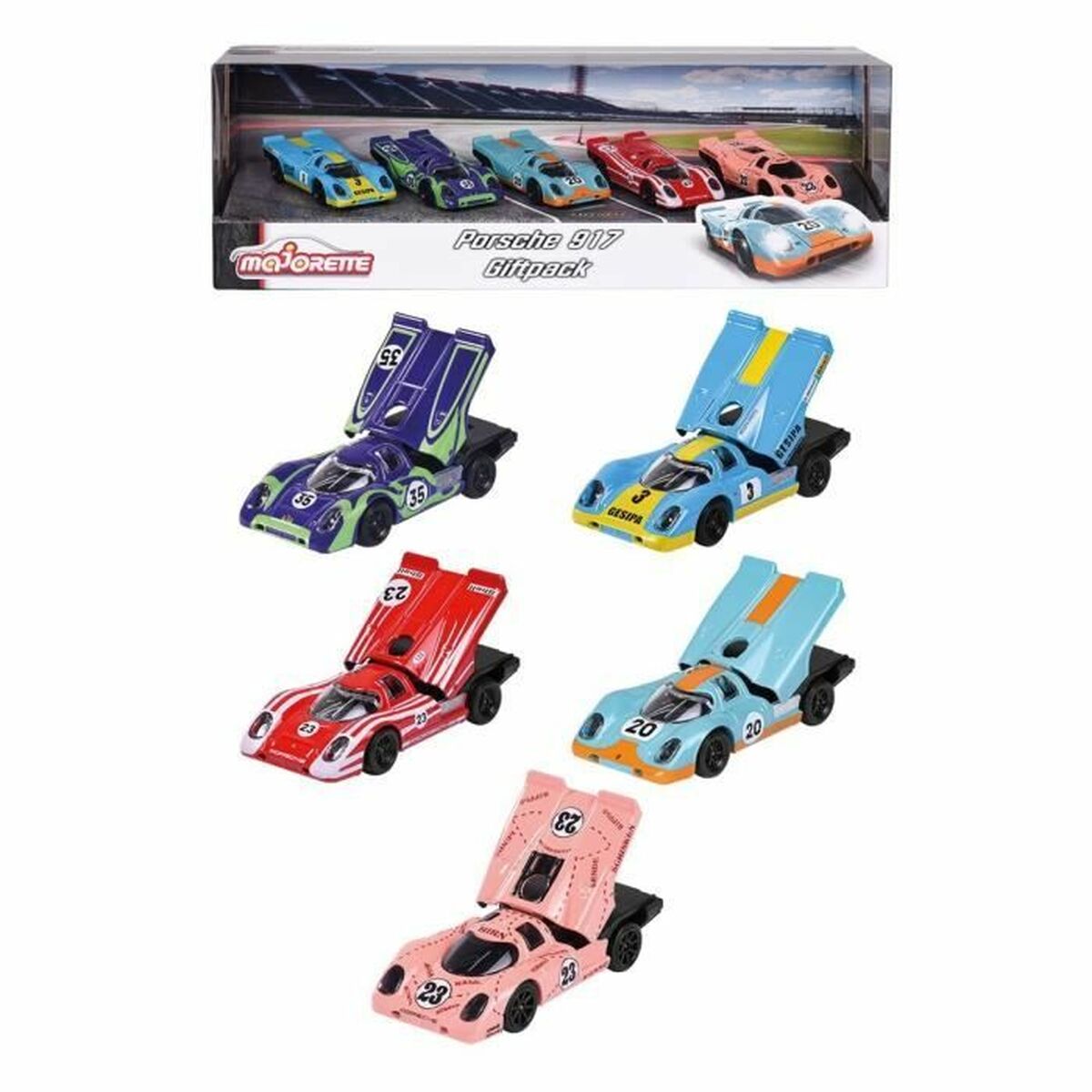 Mașină Majorette Porsche 917 giftpack