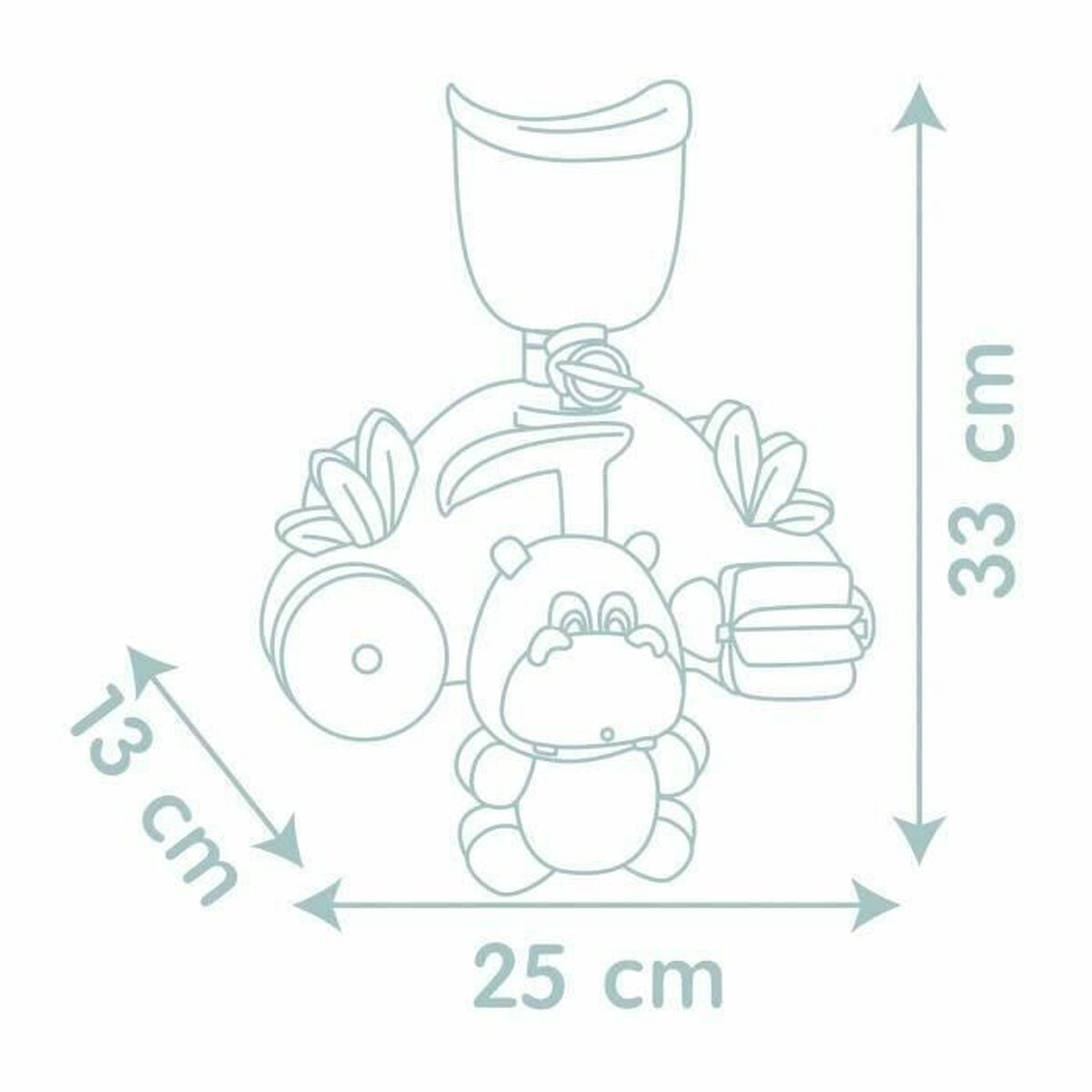 Jucării pentru Baie Smoby Hippopotamus
