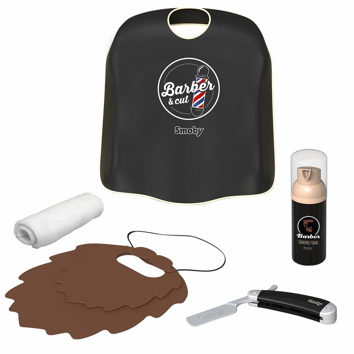 Set Smoby barber and cut Negru
